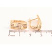Серьги Xuping Цвет Позолота 18K английский замок Узор с кристаллами фото №2 Серьги Xuping Цвет Позолота 18K английский замок Узор с кристаллами фото №2