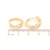 Серьги Xuping Цвет Позолота 18K колечки Декоративный узор фото №2 Серьги Xuping Цвет Позолота 18K колечки Декоративный узор фото №2