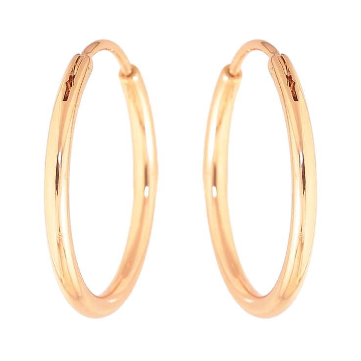 Серьги Xuping цвет Позолота 18K кольца (конго) Классика ø 2.5см фото №19 Серьги Xuping цвет Позолота 18K кольца (конго) Классика ø 2.5см фото №19