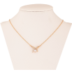 Кулон на ланцюжку Xuping Колір Позолота 18K Бант с кристалами довжина 47-50см х 1.5мм фото №2 Кулон на ланцюжку Xuping Колір Позолота 18K Бант с кристалами довжина 47-50см х 1.5мм фото №2