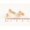 Серьги Xuping M&L Цвет 18K пусеты Цветочный узор фото №2 Серьги Xuping M&L Цвет 18K пусеты Цветочный узор фото №2