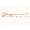 Серьги Xuping M&L Цвет 18K подвески на колечках Танцовщицы с цепочками фото №2