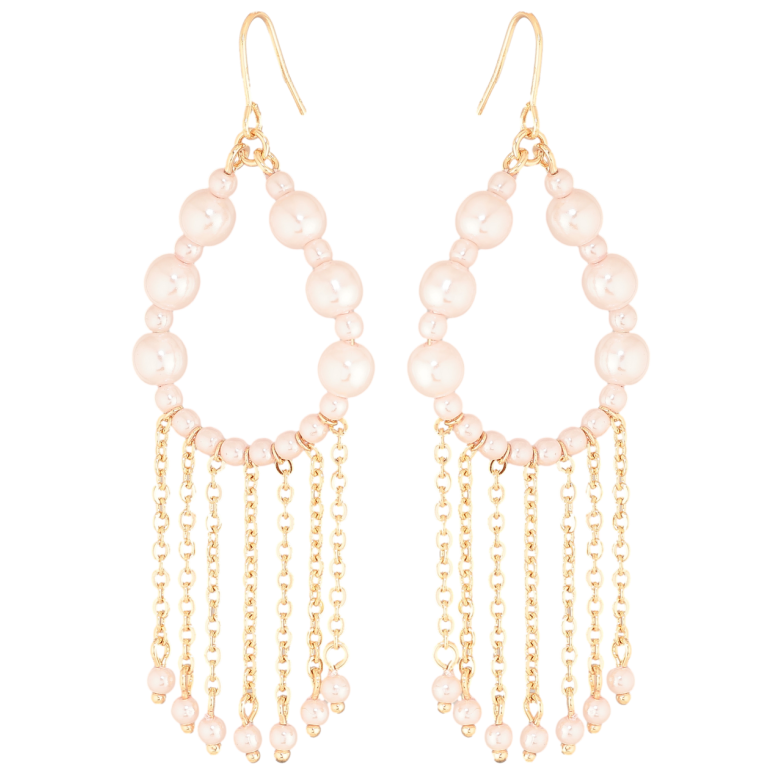 Серьги Xuping M&L Цвет 18K французский замок Декоративные подвески с розовым жемчугом фото №14