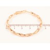 Сережки Xuping M&L Колір 18K кільця (конго) Декоративний візерунок ø 4.5см фото №2