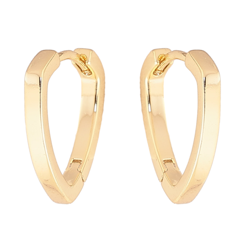 Сережки Xuping колір Позолота 14K колечка Декоративні фото №5