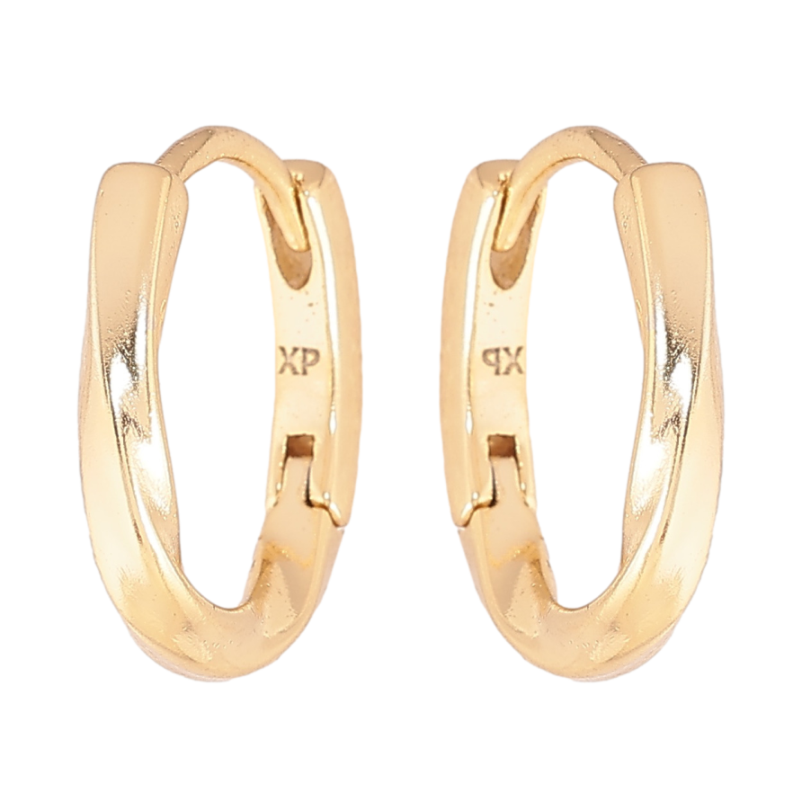 Серьги Xuping цвет Позолота 14K колечки Декоративный узор фото №1 Серьги Xuping цвет Позолота 14K колечки Декоративный узор фото №1