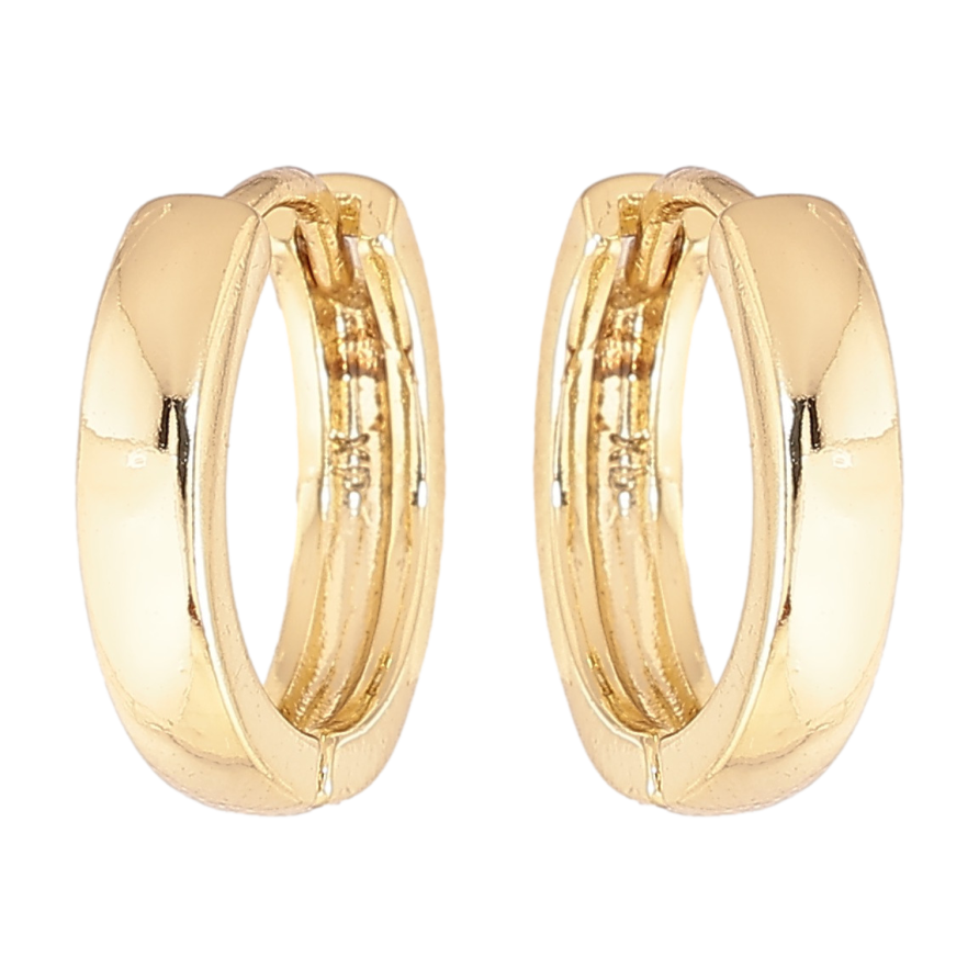 Серьги Xuping цвет Позолота 14K колечки Классика, шир. 3мм ø 15мм фото №1 Серьги Xuping цвет Позолота 14K колечки Классика, шир. 3мм ø 15мм фото №1