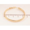 Сережки Xuping колір Позолота 14K кільця (конго) Декоративний візерунок ø 4.5см фото №2 Сережки Xuping колір Позолота 14K кільця (конго) Декоративний візерунок ø 4.5см фото №2