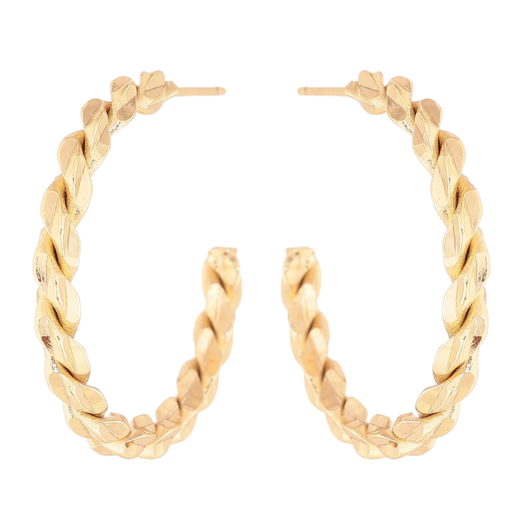 Сережки Xuping колір Позолота 14K пусети Дуги декоративні фото №3