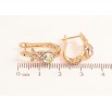 Серьги Xuping цвет Позолота 14K с кристаллами Swarovski английский замок Цветочный узор с кристаллом Vitrail Light фото №2 Серьги Xuping цвет Позолота 14K с кристаллами Swarovski английский замок Цветочный узор с кристаллом Vitrail Light фото №2