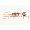 Серьги Xuping цвет Позолота 14K с кристаллами Swarovski французский замок Подвески с кристаллами Vitrail Medium фото №2 Серьги Xuping цвет Позолота 14K с кристаллами Swarovski французский замок Подвески с кристаллами Vitrail Medium фото №2