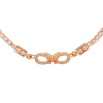 Браслет Xuping M&L Цвет 18K Дорожка кристаллов с бабочкой на бегунке 14-24см х 1-8мм фото №2