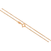 Ланцюжок Xuping колір Позолота 18K Плетіння Ювелірний шнур довжина 50см х 1мм фото №2 Ланцюжок Xuping колір Позолота 18K Плетіння Ювелірний шнур довжина 50см х 1мм фото №2
