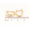 Серьги Xuping Цвет Позолота 18K английский замок Узор с кристаллами фото №2 Серьги Xuping Цвет Позолота 18K английский замок Узор с кристаллами фото №2