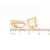 Серьги Xuping Цвет Позолота 18K английский замок Узор с радужными кристаллами фото №2 Серьги Xuping Цвет Позолота 18K английский замок Узор с радужными кристаллами фото №2