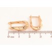 Серьги Xuping Цвет Позолота 18K английский замок Декоративный узор фото №2