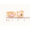 Сережки Xuping Колір Позолота 18K англійський замок Крапельки з рожевими кристалами фото №2 Сережки Xuping Колір Позолота 18K англійський замок Крапельки з рожевими кристалами фото №2