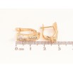 Серьги Xuping Цвет Позолота 18K английский замок Узор с кристаллами фото №2 Серьги Xuping Цвет Позолота 18K английский замок Узор с кристаллами фото №2