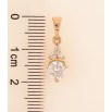 Кулон Xuping цвет Позолота 18K Узор с инкрустацией кристаллами для цепочки до 5мм фото №2 Кулон Xuping цвет Позолота 18K Узор с инкрустацией кристаллами для цепочки до 5мм фото №2