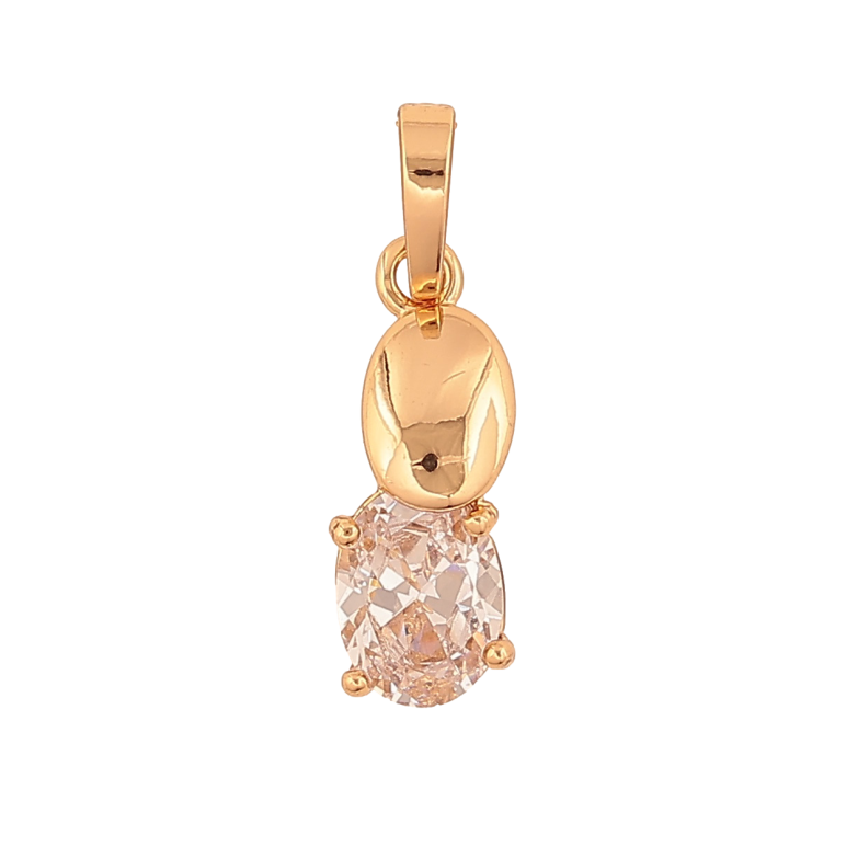 Кулон Xuping Позолота колір 18K Кристал з овалом для ланцюжка до 5мм фото №6 Кулон Xuping Позолота колір 18K Кристал з овалом для ланцюжка до 5мм фото №6