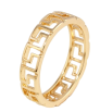 Кольцо Xuping Позолота 18K Меандровая Линия фото №2 Кольцо Xuping Позолота 18K Меандровая Линия фото №2