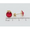 Серьги Xuping цвет 18K с кристаллами Swarovski пусеты Кристалл Глухая Оправа ø 8мм фото №3 Серьги Xuping цвет 18K с кристаллами Swarovski пусеты Кристалл Глухая Оправа ø 8мм фото №3