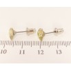Серьги Xuping цвет Родий с кристаллами Swarovski пусеты Треугольный кристалл Lime 7 мм фото №3 Серьги Xuping цвет Родий с кристаллами Swarovski пусеты Треугольный кристалл Lime 7 мм фото №3