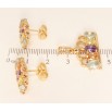 Набор Xuping Позолота 18K Серьги Кулон Корона с цветными кристаллами фото №2 Набор Xuping Позолота 18K Серьги Кулон Корона с цветными кристаллами фото №2