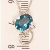 Кулон Xuping цвет Родий с кристаллами Swarovski на цепочке Котик с кристаллом Blue Zircon длина 39-44см х фото №2 Кулон Xuping цвет Родий с кристаллами Swarovski на цепочке Котик с кристаллом Blue Zircon длина 39-44см х фото №2