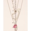 Кулон Xuping цвет Родий с кристаллами Swarovski на цепочке Котик с кристаллом Light Rose длина 38.5-43.5см х фото №5 Кулон Xuping цвет Родий с кристаллами Swarovski на цепочке Котик с кристаллом Light Rose длина 38.5-43.5см х фото №5