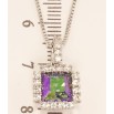 Кулон Xuping цвет Родий с кристаллами Swarovski на цепочке Кристалл Paradise Shine в окружении фото №2 Кулон Xuping цвет Родий с кристаллами Swarovski на цепочке Кристалл Paradise Shine в окружении фото №2