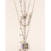 Кулон Xuping цвет Родий с кристаллами Swarovski на цепочке Кристалл Paradise Shine в окружении фото №4 Кулон Xuping цвет Родий с кристаллами Swarovski на цепочке Кристалл Paradise Shine в окружении фото №4