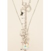 Кулон Xuping цвет Родий с кр-ми Swarovski на цепочке Цветочная феерия с кристальным кубом длина 39-44см фото №3 Кулон Xuping цвет Родий с кр-ми Swarovski на цепочке Цветочная феерия с кристальным кубом длина 39-44см фото №3