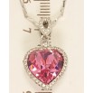Кулон Xuping цвет Родий с кр-ми Swarovski на цепочке Кристальное сердце Rose в обрамлении кристаллов длина фото №2 Кулон Xuping цвет Родий с кр-ми Swarovski на цепочке Кристальное сердце Rose в обрамлении кристаллов длина фото №2
