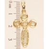 Кулон Xuping Позолота 18K Крест из геометрических фигур фото №2 Кулон Xuping Позолота 18K Крест из геометрических фигур фото №2