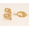 Набор Xuping Позолота 18K Серьги Кулон Пектораль фото №2 Набор Xuping Позолота 18K Серьги Кулон Пектораль фото №2