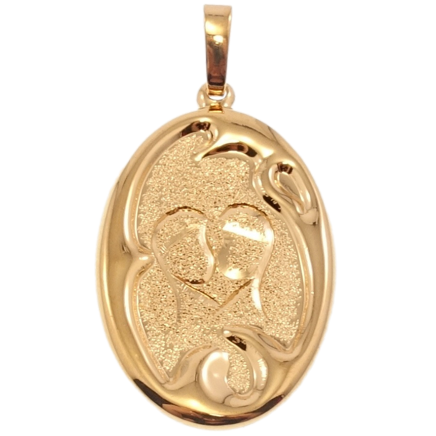 Кулон Xuping Позолота 18 К Овальный Кулон Знак Зодиака Близнецы фото №1 Кулон Xuping Позолота 18 К Овальный Кулон Знак Зодиака Близнецы фото №1