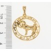 Кулон Xuping Позолота 18 К Знак Зодиака Овен с меандровым орнаментом фото №2 Кулон Xuping Позолота 18 К Знак Зодиака Овен с меандровым орнаментом фото №2