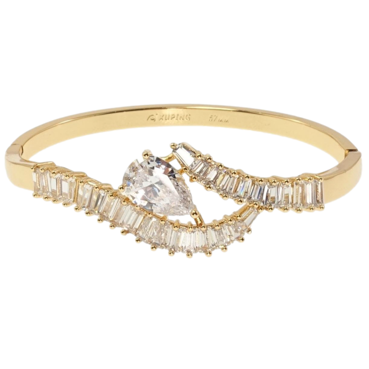 Браслет Xuping Позолота 18K Кристальные объятия ø 6см фото №25 Браслет Xuping Позолота 18K Кристальные объятия ø 6см фото №25