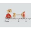 Серьги Xuping Позолота 18K пусеты Кристалл в 3-х крапановой оправе фото №2 Серьги Xuping Позолота 18K пусеты Кристалл в 3-х крапановой оправе фото №2