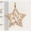 Кулон Xuping Позолота 18K Звезда с цирконием фото №2 Кулон Xuping Позолота 18K Звезда с цирконием фото №2