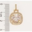 Кулон Xuping Позолота 18K Чарующий блеск кристаллов фото №2 Кулон Xuping Позолота 18K Чарующий блеск кристаллов фото №2