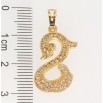 Кулон Xuping Позолота 18K Лебідь фото №2 Кулон Xuping Позолота 18K Лебідь фото №2