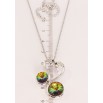 Кулон Xuping колір Родій з кр-ми Swarovski на ланцюжку Лебеді з кристалами довжина 40-45см х 1мм фото №2 Кулон Xuping колір Родій з кр-ми Swarovski на ланцюжку Лебеді з кристалами довжина 40-45см х 1мм фото №2