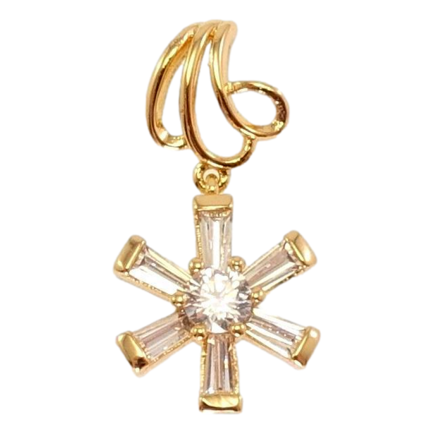 Кулон Xuping Позолота 18K Кристальная звездочка фото №1 Кулон Xuping Позолота 18K Кристальная звездочка фото №1