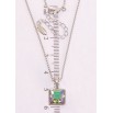 Кулон Xuping колір Родій з кр-ми Swarovski на ланцюжку Кристал Paradise Shine 10х10мм довжина 40-45см х 1мм фото №2 Кулон Xuping колір Родій з кр-ми Swarovski на ланцюжку Кристал Paradise Shine 10х10мм довжина 40-45см х 1мм фото №2