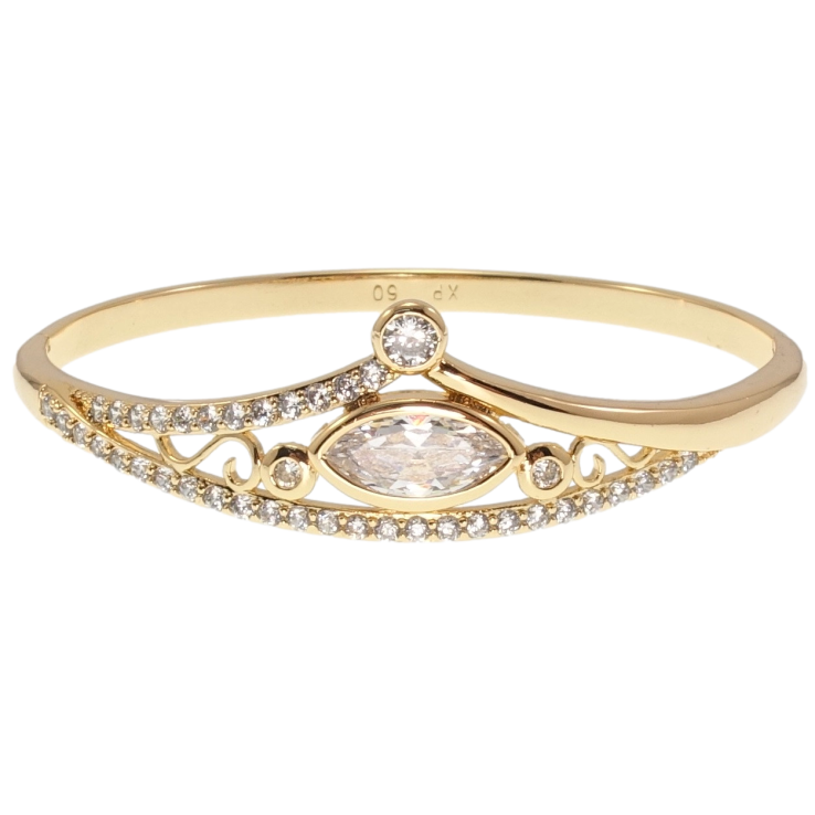 Браслет Xuping Позолота 18K Корона ø 6см фото №13 Браслет Xuping Позолота 18K Корона ø 6см фото №13
