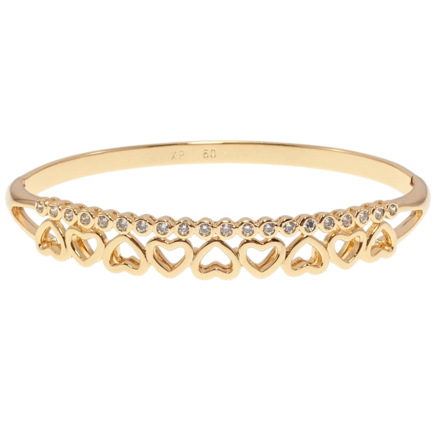 Браслет Xuping Позолота 18K Романтизм ø 6см фото №1 Браслет Xuping Позолота 18K Романтизм ø 6см фото №1