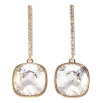 Серьги Xuping цвет 18K с кристаллами Swarovski пусеты "Кристаллы Clear" фото №2 Серьги Xuping цвет 18K с кристаллами Swarovski пусеты "Кристаллы Clear" фото №2