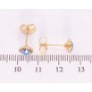 Серьги Xuping цвет 18K с кристаллами Swarovski пусеты Кристаллы Paradise Shine ø 7мм фото №3 Серьги Xuping цвет 18K с кристаллами Swarovski пусеты Кристаллы Paradise Shine ø 7мм фото №3